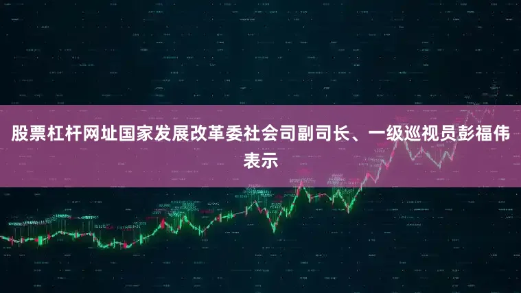股票杠杆网址国家发展改革委社会司副司长、一级巡视员彭福伟表示